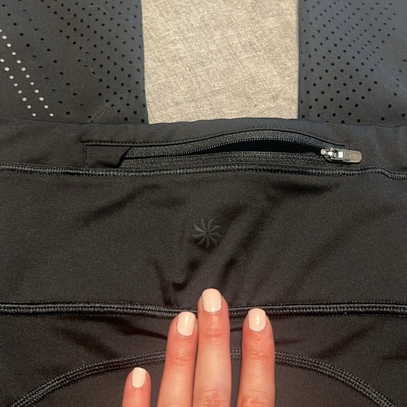 Small athletica leggings. Gently used - Picture 2 of 3